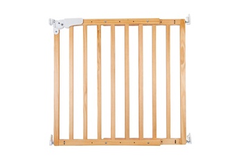 Barrière de lit bébé Childhome Maestro barriere de porte ou escalier 73.5 a 104cm bois naturel
