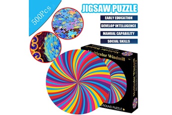 Autres jeux créatifs AUCUNE 500 pièces puzzles puzzle de vacances éducatives pour enfants adultes jouet parent-enfant multicolore
