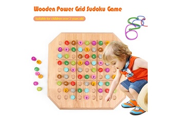 Autres jeux créatifs AUCUNE Jouet pour enfants puzzle blocs de bois pensée logique jeu d'intelligence pour adultes multicolore