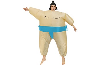 Autre jeux éducatifs et électroniques AUCUNE Gonflable lutte sumo cosplay costume gros costume carnaval fête déguisements bleu