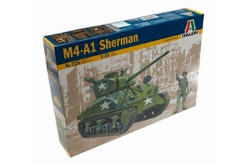 Maquette ITALERI Italeri - i225 - maquette - chars d'assaut - m4a1 sherman - echelle 1:35