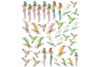 Autre jeux éducatifs et électroniques Toga 40 formes découpées - oiseaux tropicaux