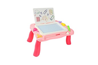 Autre jeux éducatifs et électroniques AUCUNE Planche à dessin multifonctionnelle pour enfants deux dans une table de construction fable - multicolore