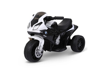 Véhicule électrique pour enfant Bmw Moto électrique pour enfants 3 roues 6 v 2,5 km/h effets lumineux et sonores noir bmw s1000 rr
