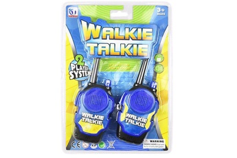 Autre jeux éducatifs et électroniques AUCUNE 2pcs mini talkie-walkie enfants jouets électroniques ensemble radio bidirectionnel portable - bleu