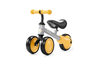 Draisienne KINDERKRAFT Mini vélo draisienne cutie jaune - 3 roues - des 1 an