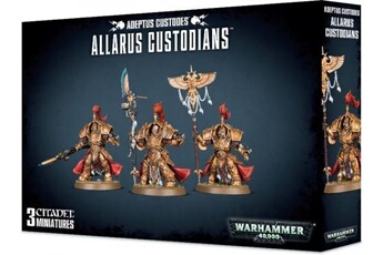 Figurine de collection GENERIQUE Warhammer 40k - adeptus custodes allarus custodian