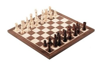 Jeu d'échecs GENERIQUE Jeu d'échecs complet, plateau et pièces en bois