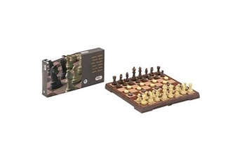 Jeu d'échecs GENERIQUE Cayro - 455 - echecs et dames magnétiques - grand modèle