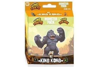 Jeux classiques Iello King of tokyo vf - monster pack king kong