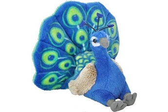 Peluche Wild Republic Wild republic peacock plush, stuffed animal, plush toy, gifts for kids, cuddlekins 8 inches