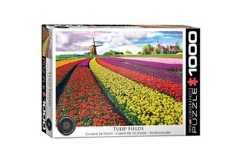 Puzzle Eurographics Eurographics 6000-5326 tulip field - pays-bas lot de 1000 puzzle