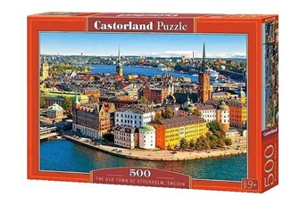 Puzzle Castorland Castorland puzzle la vieille ville de stockholm 500 pièces