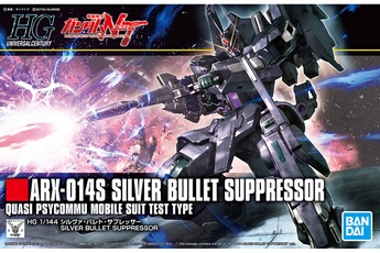 Figurine pour enfant Zkumultimedia Gundam - hguc 1/144 silver bullet suppressor - model kit 13cm