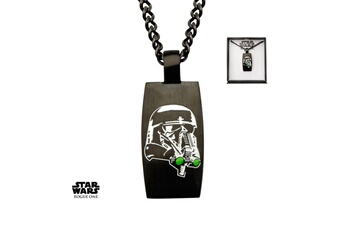 Bijou de déguisement Zkumultimedia Star wars - pendentif dog tag imperial death trooper
