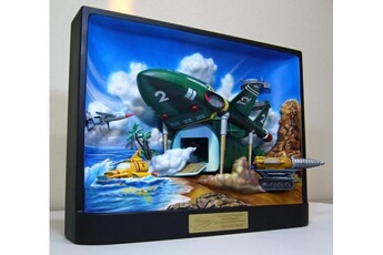 Figurine pour enfant Zkumultimedia Thunderbirds - real artwork series 3d art poster 37 x 47 x 11 cm