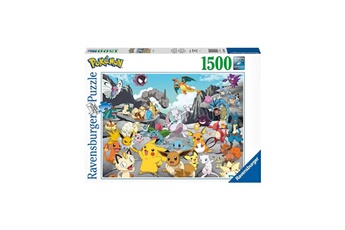 Puzzle Ravensburger Pokémon - puzzle classics (1500 pièces)