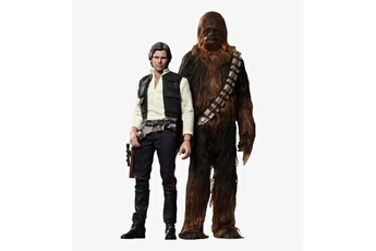 Figurine pour enfant Hot Toys Figurine hot toys mms263 - star wars 4 : a new hope - han solo & chewbacca
