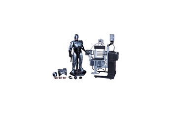 Figurine pour enfant Hot Toys Figurine hot toys mms203d05 - robocop - robocop with mechanical chair docking station