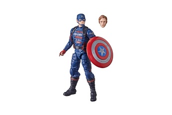 Figurine pour enfant Hasbro Falcon et le soldat de l'hiver - figurine 2021 captain america (john f. Walker) 15 cm