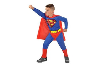 Déguisement enfant Ciao Ciao -superman déguisement pour enfant dc comics (taille 10-12 ans), bleu/rouge, 11672.10-12