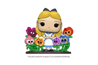 Figurine pour enfant Funko Alice au pays des merveilles - figurine pop! Alice avec fleurs 20 cm