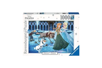 Puzzle Ravensburger La reine des neiges - puzzle collector's edition anna, elsa, kristoff, olaf et sven (1000 pièces)