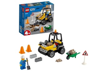 Autres jeux de construction Lego Lego city 60284 le camion de chantier, chargeur frontal a benne basculante, jouet voiture pour garçon ou fille de 4 ans et plus