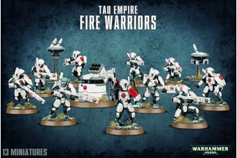 Figurine de collection Games Workshop Warhammer 40k - tau fire warriors strike / breacher team