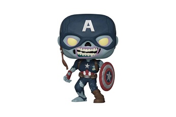 Figurine pour enfant Funko Marvel what if...? - figurine pop! Zombie captain america 9 cm
