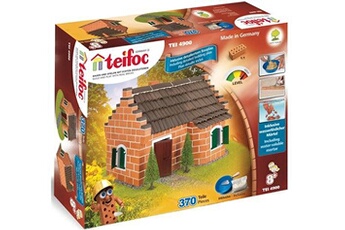 Autres jeux de construction Teifoc Teifoc kit maison historique 42,5 cm carton brun 374 pièces