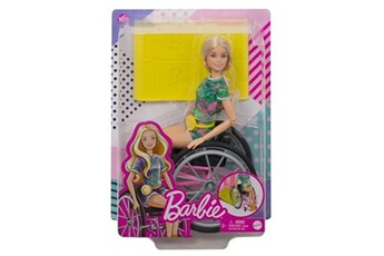 Poupée Barbie Poupée barbie et son fauteuil roulant