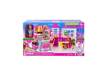 Poupée Barbie Restaurant de barbie avec poupée incluse
