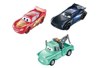 Accessoires circuits et véhicules Cars Pack 3 en 1 cars changeurs de couleurs 3 véhicules