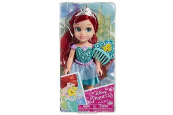 Poupée Disney Princesses Poupée disney princesses avec paillettes et peigne 15 cm modèle aléatoire
