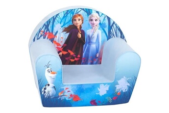 Fauteuil et pouf enfant Disney Disney - reine des neiges 2 fauteuil bleu