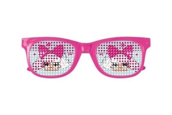 Accessoire de déguisement GENERIQUE Unique lunettes à pois lol surprise rose 4 pièces