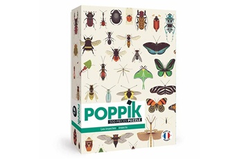 Maquette Poppik Puzzle insectes - 500 pièces - poppik