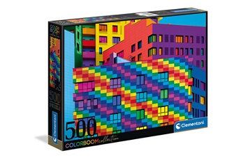 Puzzle Clementoni 35094 rectangulaire 50% cotton carton tridimensionnel portable