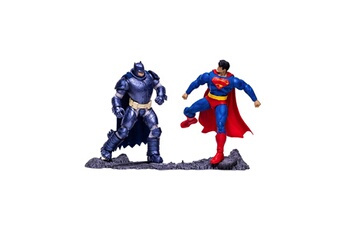 Figurine pour enfant Mcfarlane Toys Dc comics - pack 2 figurines collector multipack superman vs. Armored batman 18 cm