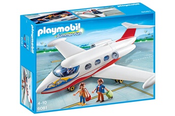 Figurine de collection PLAYMOBIL Playmobil - 6081 - plaisirs d'été - avion de tourisme