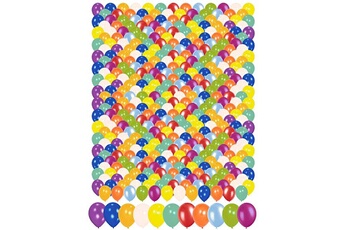Article et décoration de fête Playtastic 400 ballons multicolores