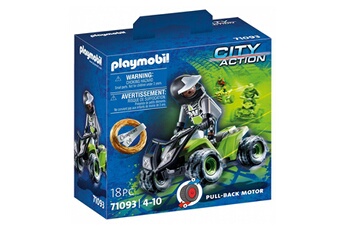 Playmobil PLAYMOBIL 71093 pilote de course et quad