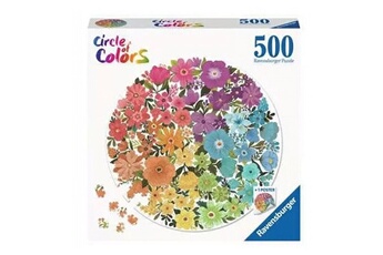 Puzzle Ravensburger Puzzle rond 500 p - mandala (circle of colors)