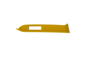 Accessoire siège auto GENERIQUE Garniture de tableau intérieure en daim de couverture de bord de voiture pour voiture 2015-2021 lhd (jaune)