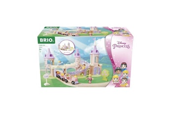 Circuit voitures Brio Disney brio circuit chateau princesses - coffret 18 pieces - circuit de train en bois - ravensburger - des 3 ans - 33312