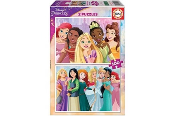 Puzzle Educa Puzzle - 2x100 disney princess