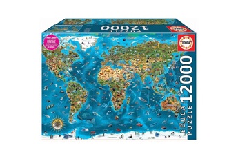 Puzzle Educa Puzzle - 12000 merveilles du monde
