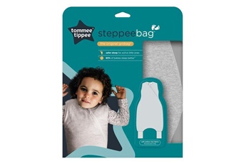 Gigoteuses et Nids d'Ange Tommee Tippee Tommee tippee - gigoteuse a jambes steppee - grobag original - tissu doux et riche en coton - 1.0 tog - 18-36mois - gris chiné