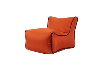 Fauteuil et pouf enfant Wewoo Mini sièges gonflables imperméables pour bébé coussin de siège de sac de haricot de sofachair furniture orange